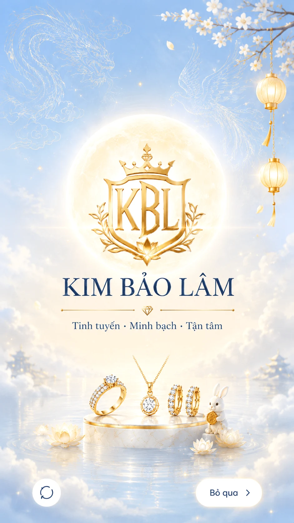 Kim Bảo Lâm · Tinh tuyển · Minh bạch · Tận tâm