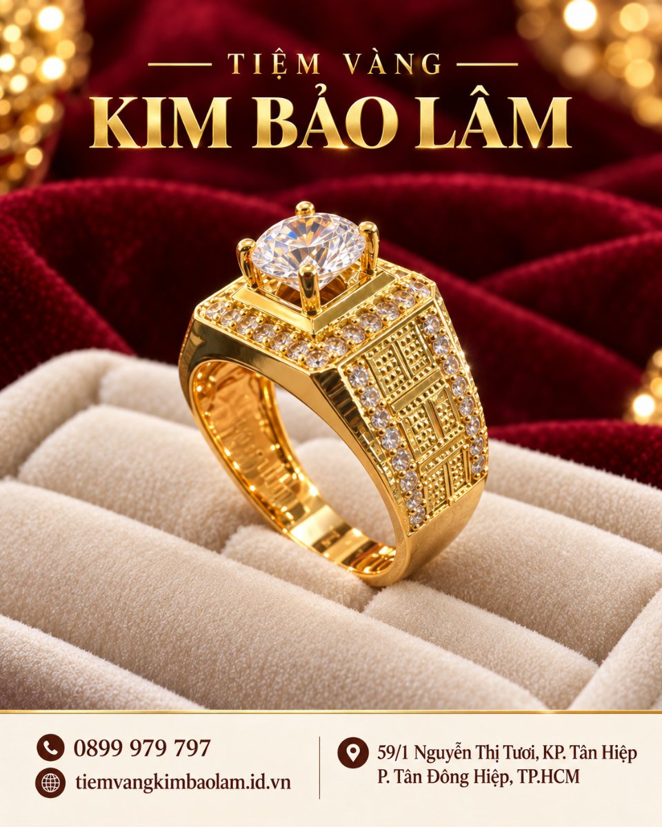 Nhẫn Thân Chạm Ô Nổi Bật